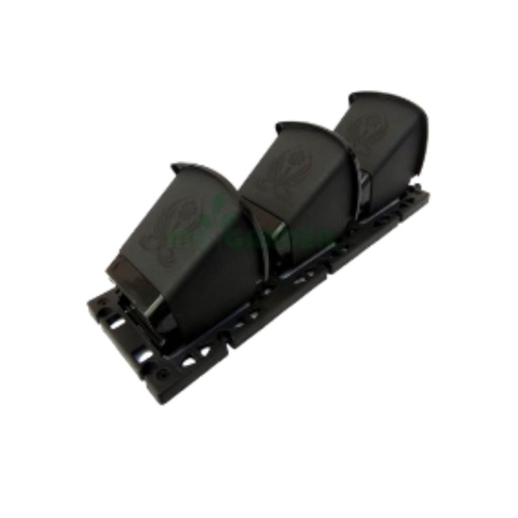 Vertical Tub Set – 3pcs – Black